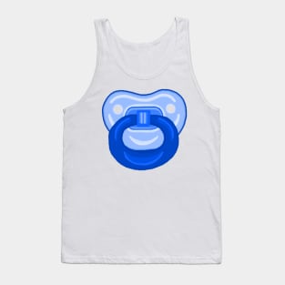 Blue Infant Baby Boy Pacifier Tank Top